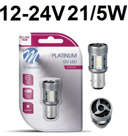 LED AUTO SIJALICA 21|5W 12V-24V BELA LB853W-01B M-TECH